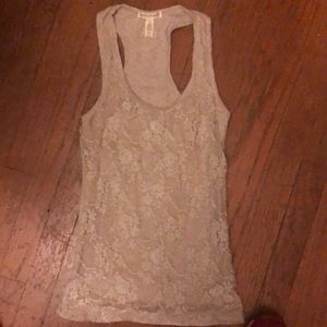 Front, back, and tag pictures; lovingly worn but no damage to tank top